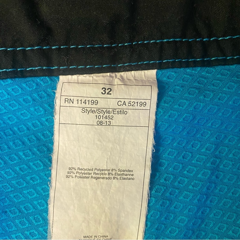 Quiksilver Vibrant Blue Board Shorts 38 GUC - Picture 6 of 6